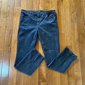 Corduroy Black Pants